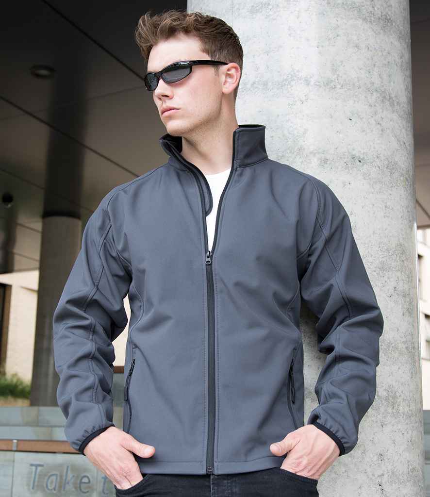 Result Core Printable Soft Shell Jacket PenCarrie